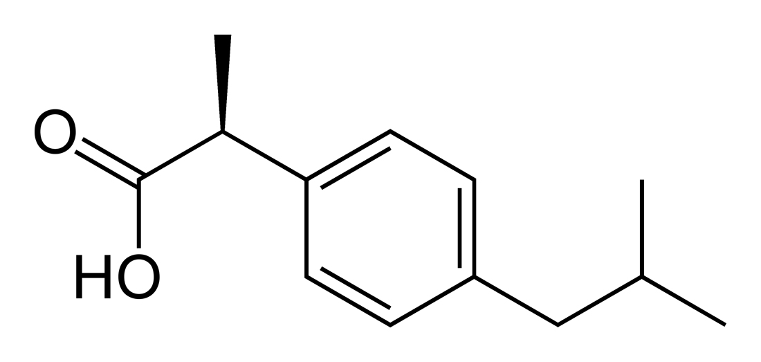 ibuprofen molecular formula